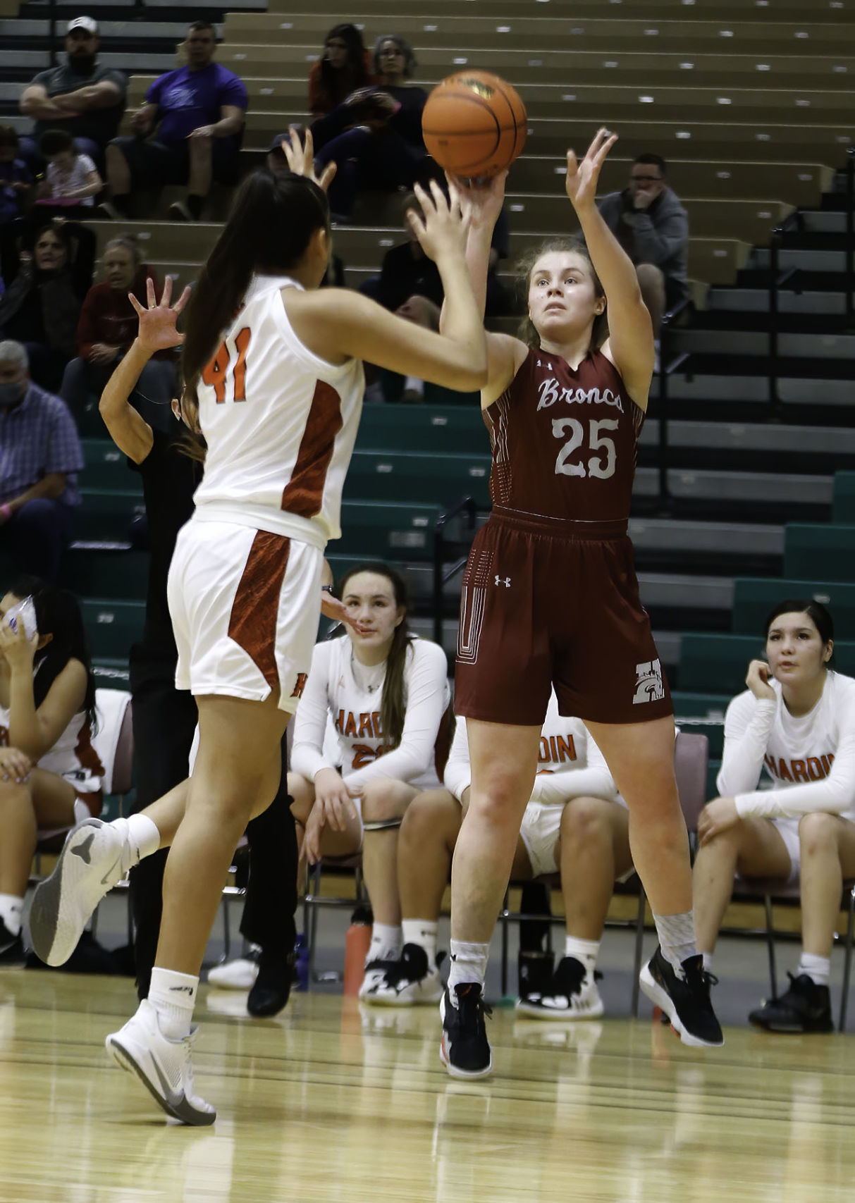 Class A girls Hamilton's Katelyn Dickemore